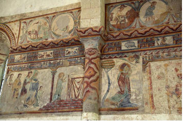 Peintures Murales de l'Eglise du Vieux Pouzauges ©D FUGERE